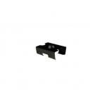  Clip fixe noir Inox 304 