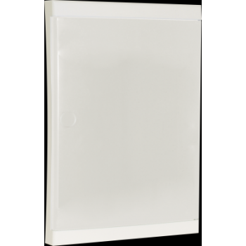  Porte 26 modules blanche 