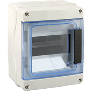  Coffret 6 mod. IP65 opercule 