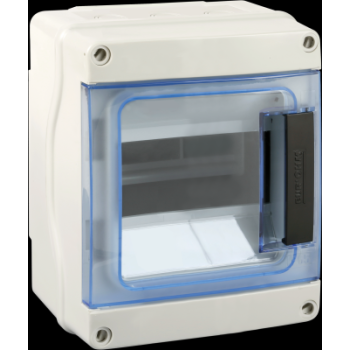  Coffret 6 mod. IP65 opercule 