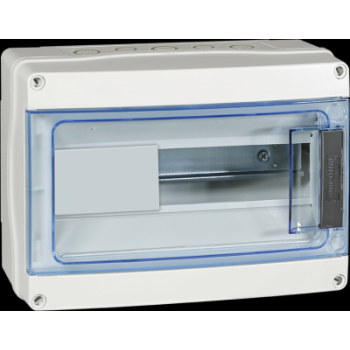  Coffret 12 mod. IP65 opercul 
