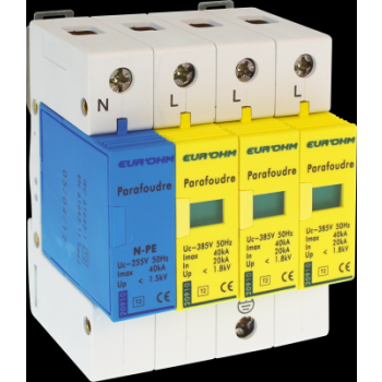  Parafoudre 3P+N T2, Imax 40kA, 