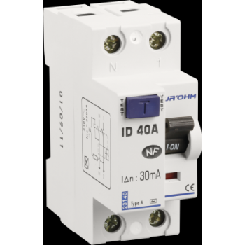  **ID 40A 1P+N 30mA Classe A 