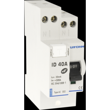  Inter. diff. 40A 1P+N 30mA hau 