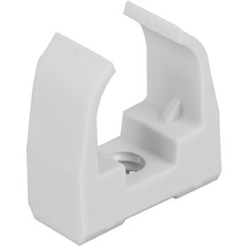  Clips tube d.20 gris lot de 50 