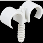  Double clips de tube diam 25 