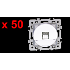  SQUARE Lot 50 RJ45 cat 6STP (G 