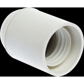  Douille E 27 sple bague blanch 