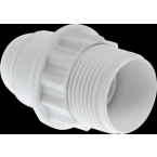  Douille E 27 dble bague blanch 