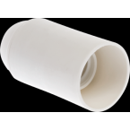  Douille E14 sple bague blanche 