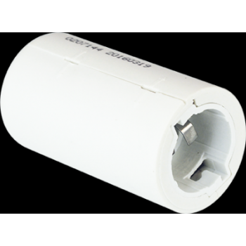  Douille de chantier B22 blanch 