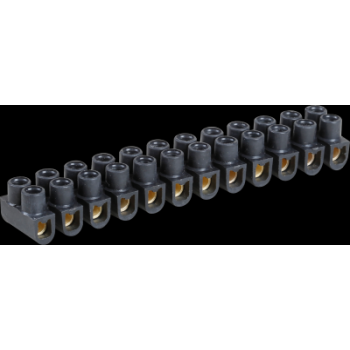  Barrette laiton noire 2,5 mm 