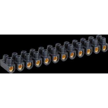  **Barrette laiton noire10 mm� 