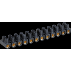  Barrette laiton noire 16 mm 
