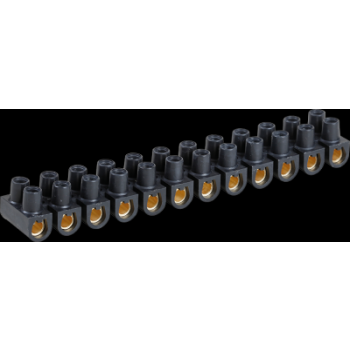  Barrette laiton noire 16 mm 