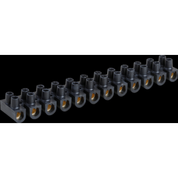  **Barrette laiton noire 25 mm� 