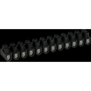  Barrette acier noire10 mm 