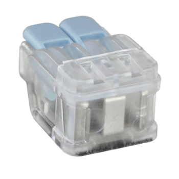  Borne  levier 2P 0,35  6mm 