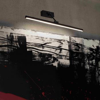  MAGRITTE 60CM NOIR LED 12W 300 