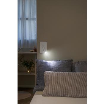  SUAU LED LAMPE APPLIQUE BLANCH 