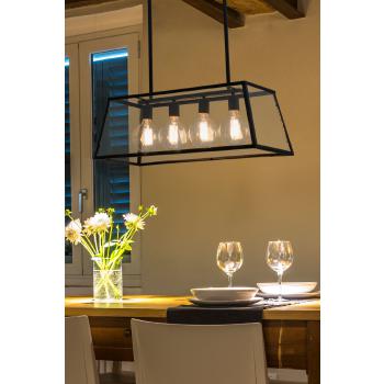  ROSE LAMPE SUSPENSION TELESCOP 