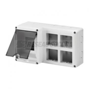  COFFR PR.4MOD.DIN+(4X2)MOD.SYS 