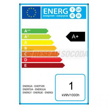  Spherical LED 1W E27 30Lm red 