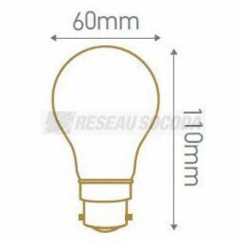  Standard A60 LED 330 9W B22 4 