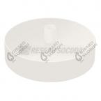  Plafonnier Acier D.100mm Blanc 