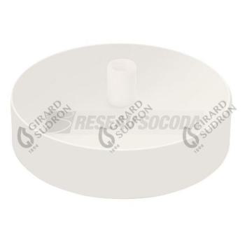  **Plafonnier Acier D.100mm Bla 