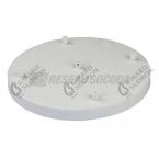  Plafonnier Acier D.300mm Blanc 