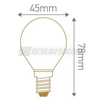  **SPHERIQUE G45 Filament LED 5 
