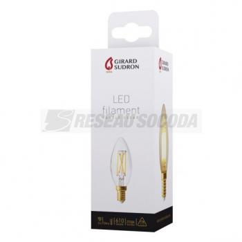  FLAMME LISSE C35 Filament LED 