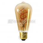  Edison Filament LED Torsade 4W 