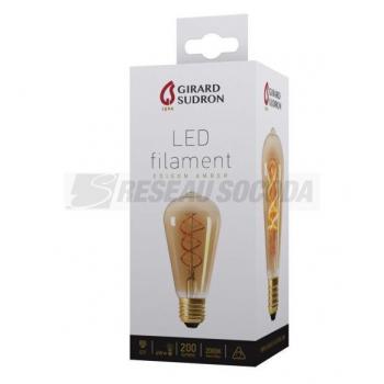  Edison Filament LED Torsade 4W 