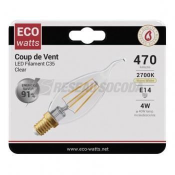  **Ampoule LED 4W E14 Claire 
