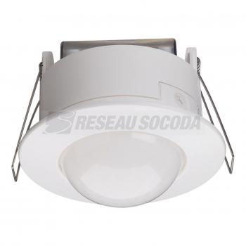  Detect plaf semi-enc 360 blanc 