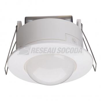  Detect plaf semi-enc 360 blanc 