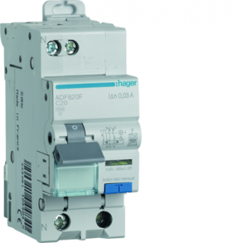  DD 1P+N 4,5kA C-20A 30mA F BD 