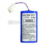  **Pile lithium 3,6V/4AH 
