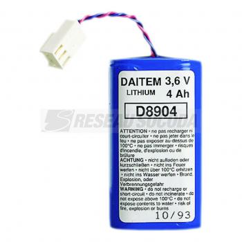  **Pile lithium 3,6V/4AH 