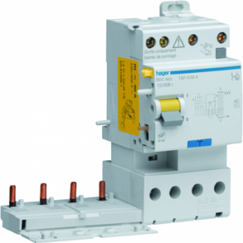  Bloc dif 2xsort.4P 63A 30mA AC 