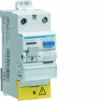  Inter dif 1P+N 40A 30mA AC BD 