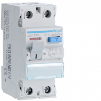  **ID 2P 25A 30mA AC 