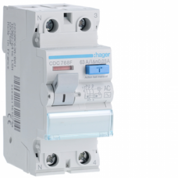  **ID 2P 63A 30mA AC 