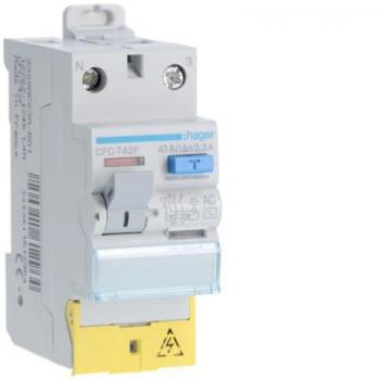  ID 2P 40A 300mA AC borne dec. 