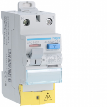  ID 2P 40A 300mA AC borne dec. 