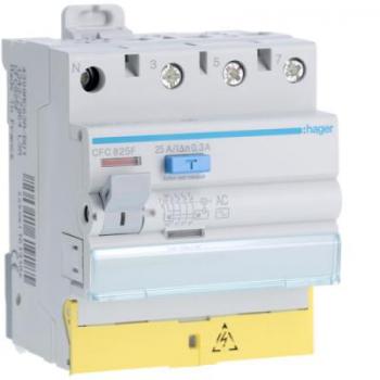  **Inter dif 3P+N 25A 300mA AC 