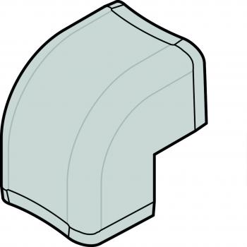  Angle Ext CLM75125 Blanc P 