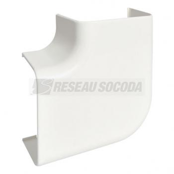 Angle plat CLM75125 Blanc P 